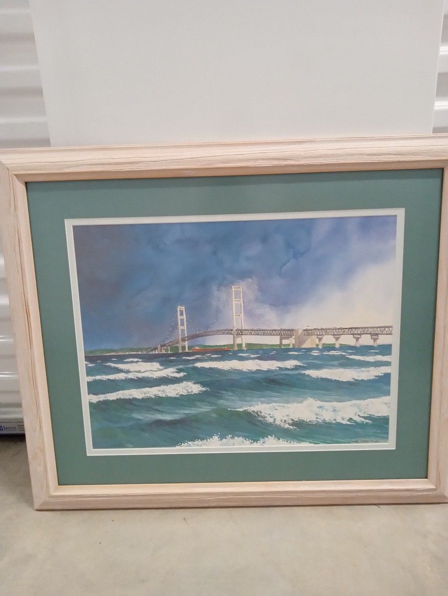 Mackinac Island Bridge Picture
