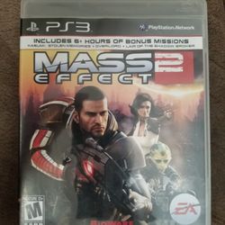 PS3 Mass Effect 2 Video Game
