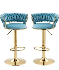 Gold Swivel Bar Stools
