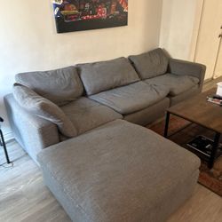 Grey Sectional Sofa For sale !
