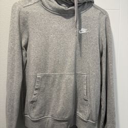 Women Gray Nike Hoodie 