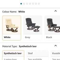 Single Chair With Feet Rest 