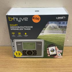 BHYVE 12 STATION SMART INDOOR/OUTDOOR SPRINKLER TIMER.