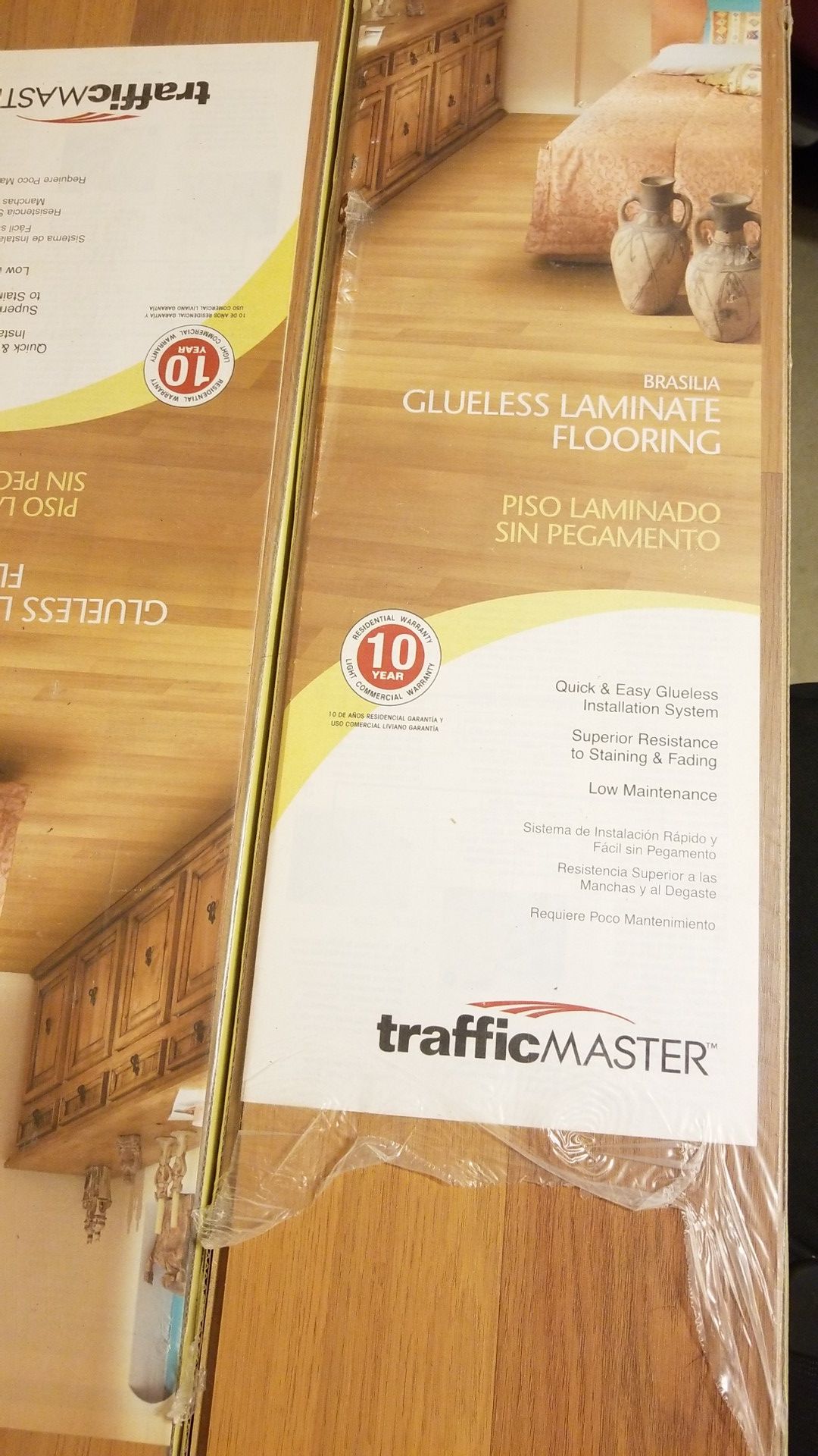 TrafficMaster "Brasilia" laminate flooring