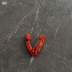 V Shaped Cheeto