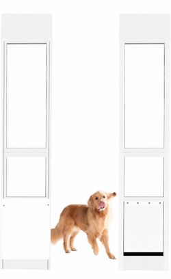NEW IN BOX Large Pet Sliding Door Adjustable Height