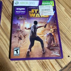 Star Wars & Kinect Adventures For Xbox 360 