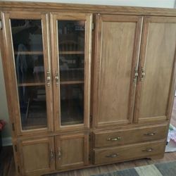 Wood Cabinet 