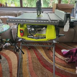 Ryobi Table Saw W/ Stand