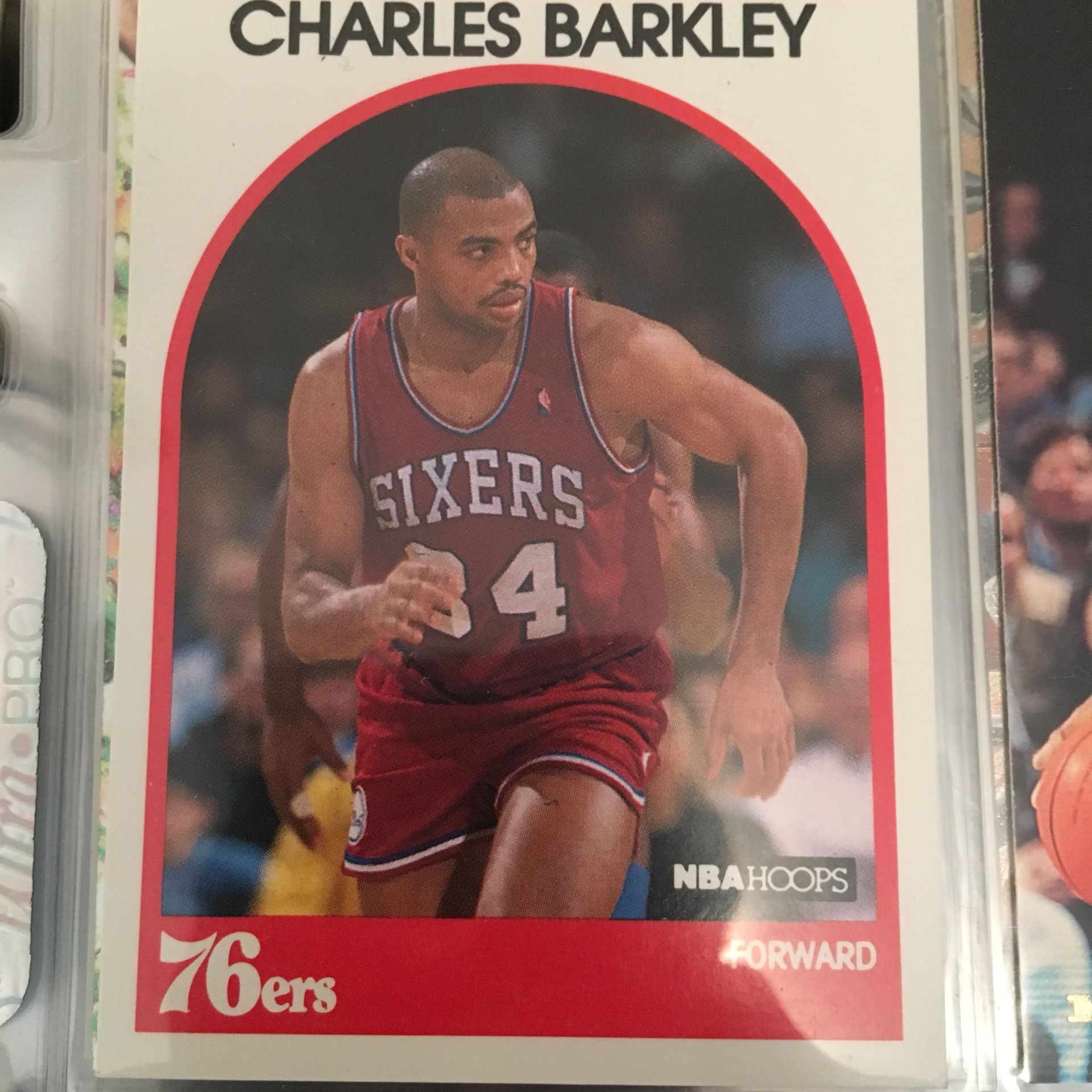 Charles Barkley 76ers Basketball Card