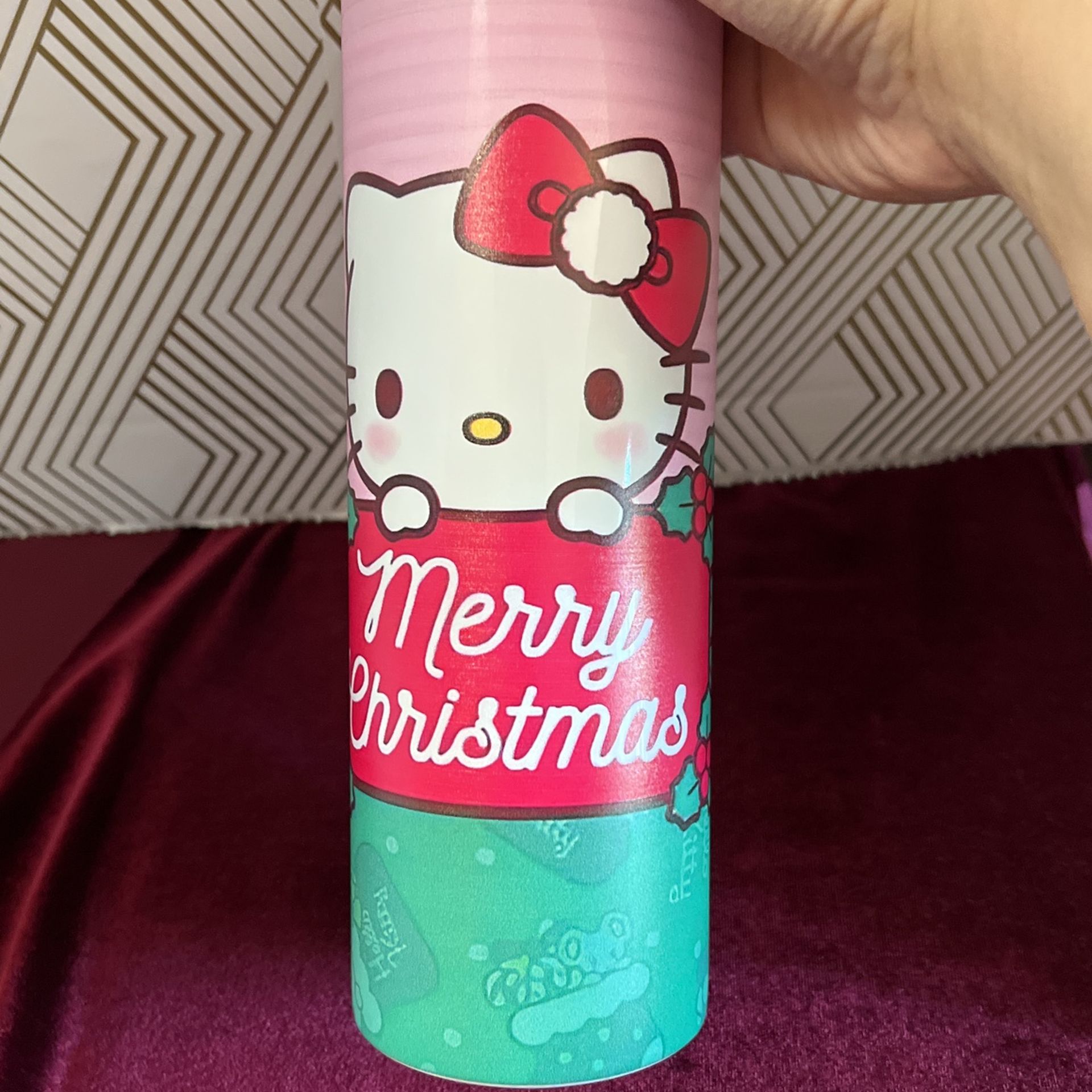 Hello Kitty Xmas Tumbler New
