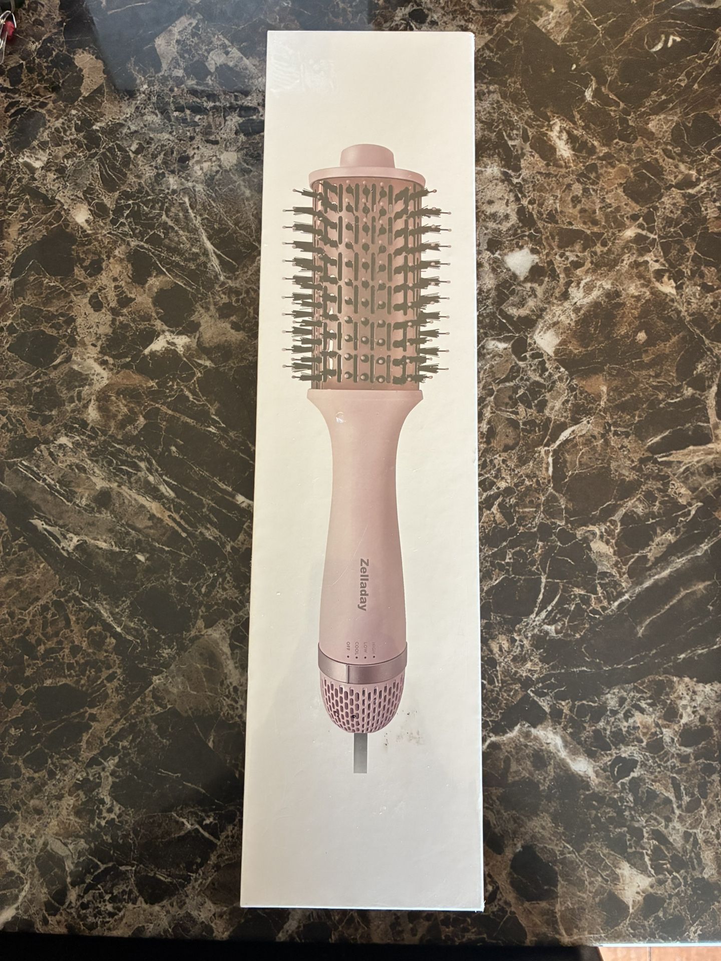 Dual Ionic Blow Hair Dryer Brush Fast Blowouts Hot Air Brushes with High-Velocity Airflow 