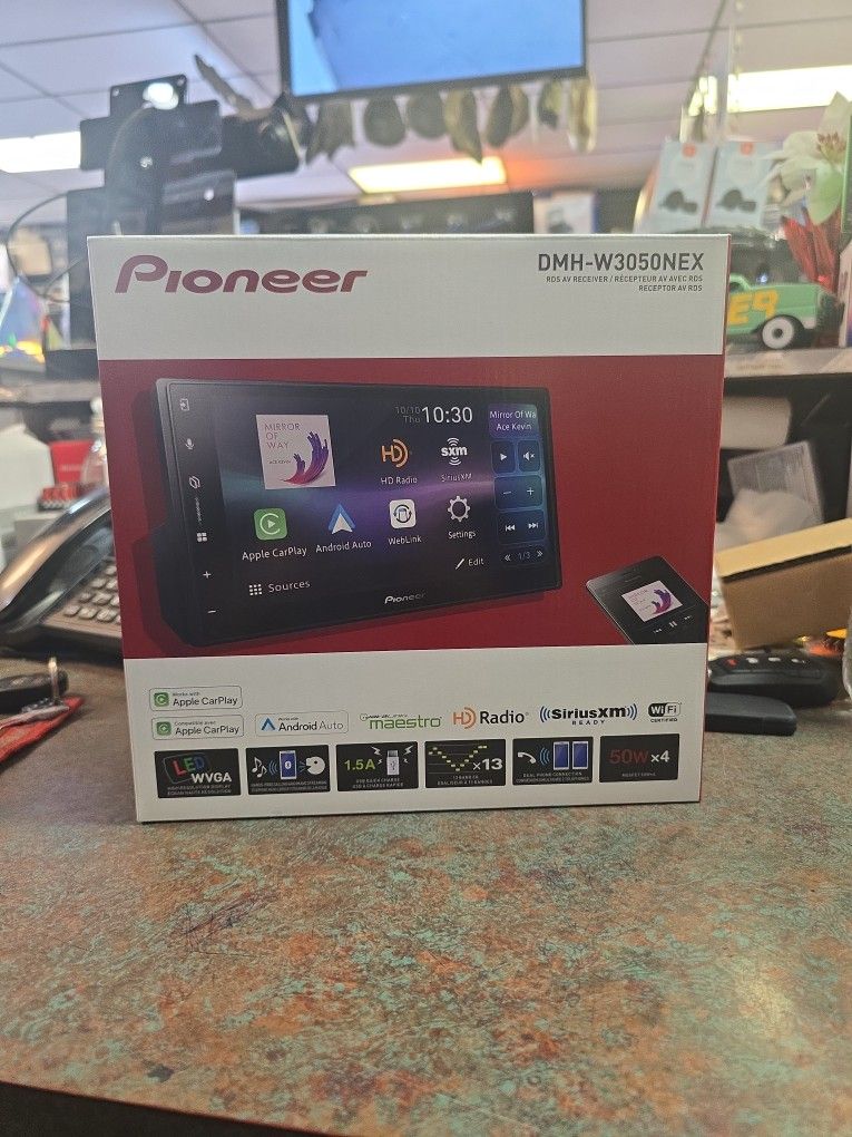 Pioneer DMH-W3000NEX Digital multimedia receiver (does not play discs)