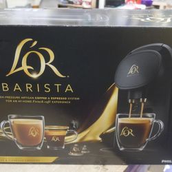 L'OR Barista System Coffee & Espresso Machine Combo by Philips  - NEW.