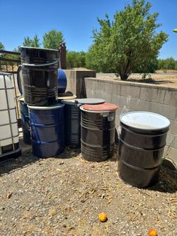 55 gallon steel drum