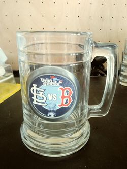 2013 World Series glass mug collectible