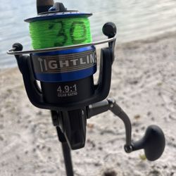 🎣 New Offshore Angler Tightline 700 Reel & Preowned Tsunami 7FT 2PC 20-50Lb Rod 🔥 