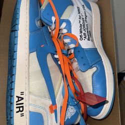 Nike Air Jordan 1 x Off-White UNC Sneakers