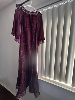 Vestido de fiesta size 6 p —estira