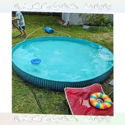 Kids' Water Pool Perfect for Summer Splash Adventures window become