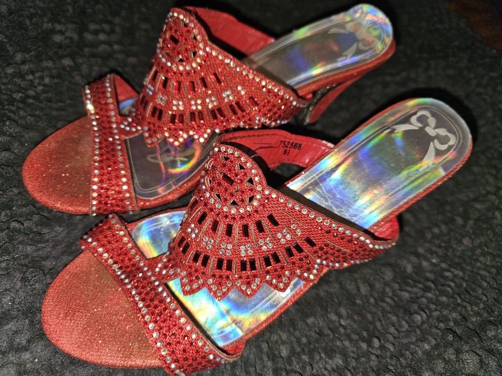 Womens Red Dress Shoes