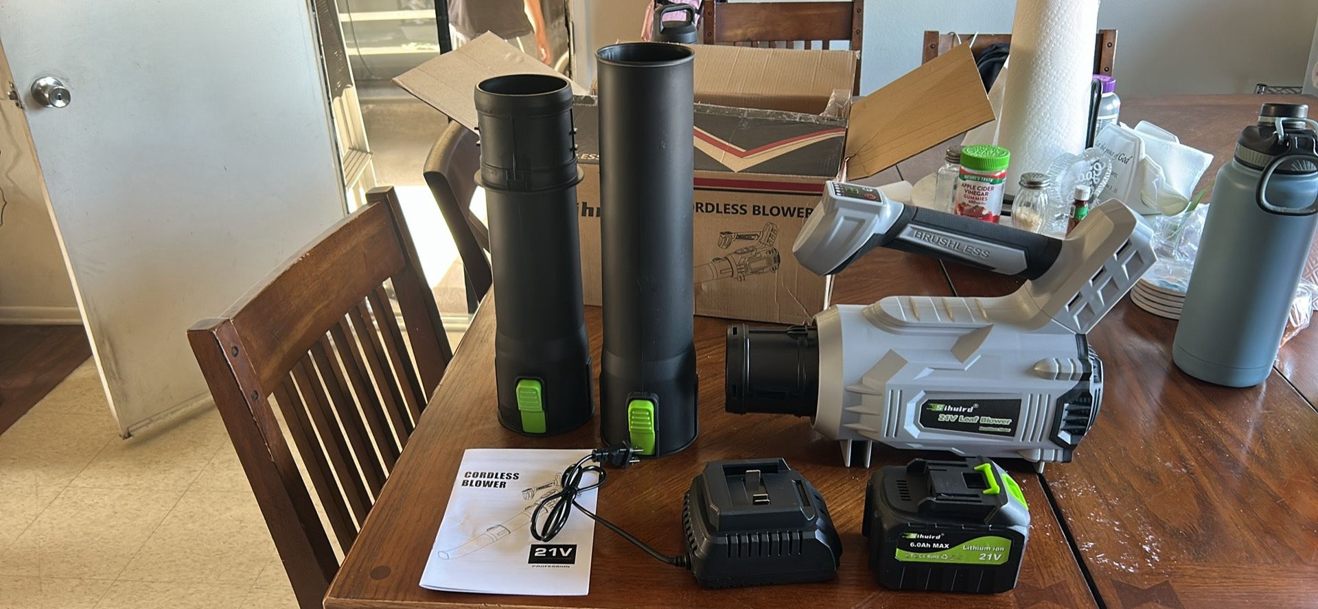 Cordless Turbo Leaf Blower
