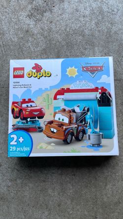 LEGO DUPLO Lightning McQueen & Mater's Car Wash Fun 10996