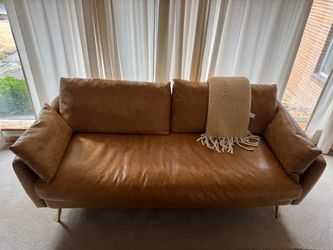 Comfortable Tan Couch