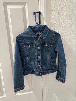 Cat & jack girls Denim jacket size large10/12