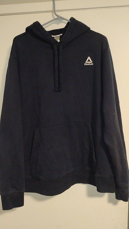 Reebok Navy Blue hoodie size XL