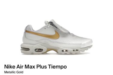 Size 8.5 - Nike Air Max Plus Tiempo Phantom Metallic Gold HV2541 001