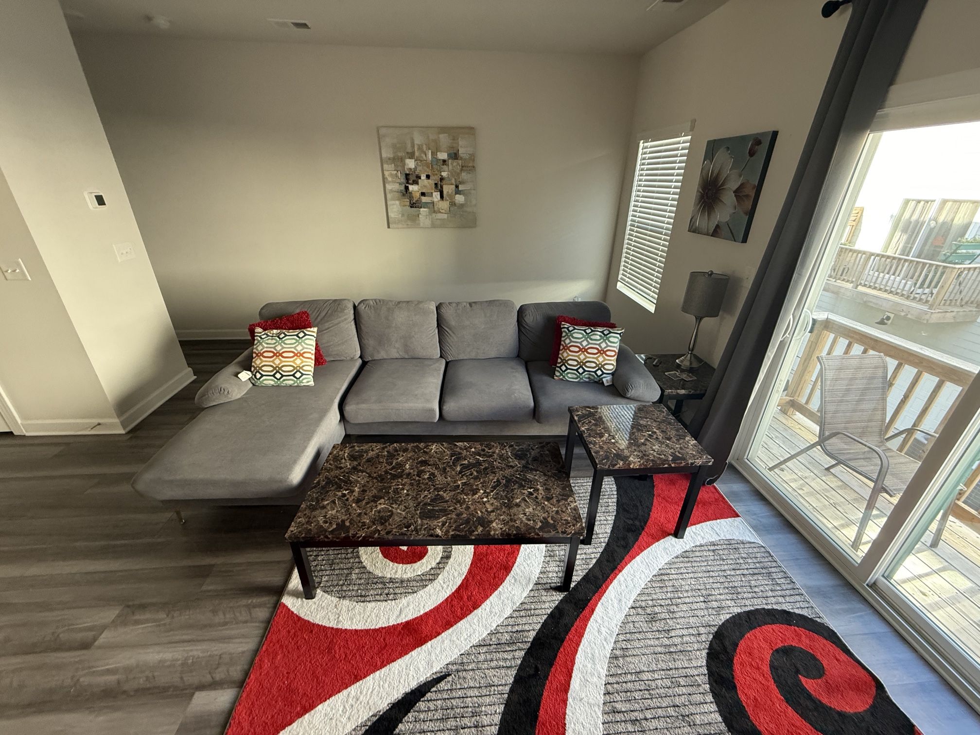 Couch + Coffee Table + 2 end tables