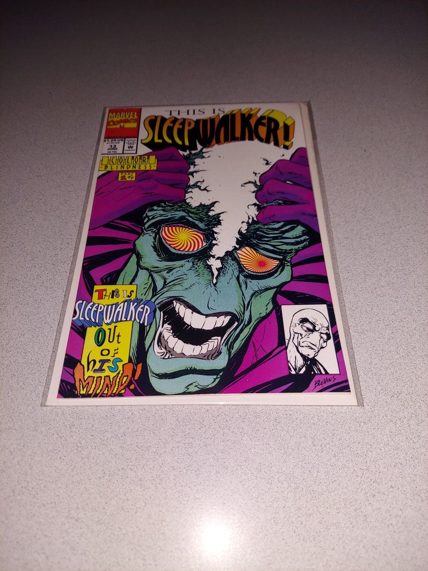 1992 SLEEPWALKER #13 COMIC BAGGED AND BOARDED
