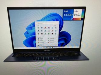 ASUS Vivobook 14 14" FHD Laptop, Intel Core i7-1355U, 1.7GHz, 12GB RAM, 512GB SSD, Windows 11 Home, Intel UHD Graphics, Wi-Fi5, Bluetooth, Quiet Blue,