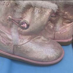 Girls Boots Pink /size 10 Kids