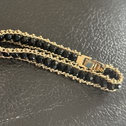 Womens Bracelet For Sale Black And Gold