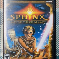 Sphinx and the Cursed Mummy (Sony PlayStation 2, PS2) Complete With Manual
