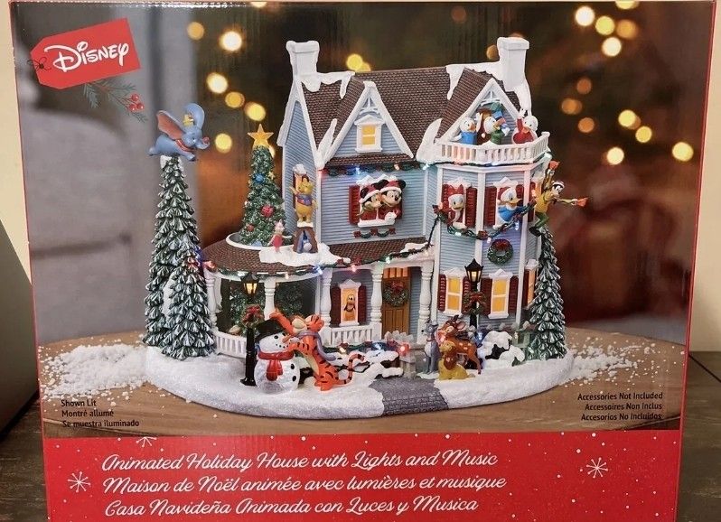 Christmas Disney Animated Musical House