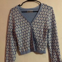 Baby blue button up long sleeve