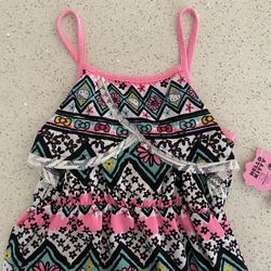 Girls, Hello Kitty Spaghetti Strap Dress, Size M (7/8)