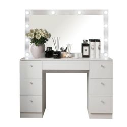 Vanity - White Color - LED - Assembled or inbox