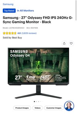 27 240Hz IPS Gaming Monitor  ( Description )