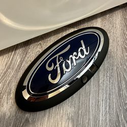 2018-2022 Ford F-150 Front Grille Emblem W/Camera Hole