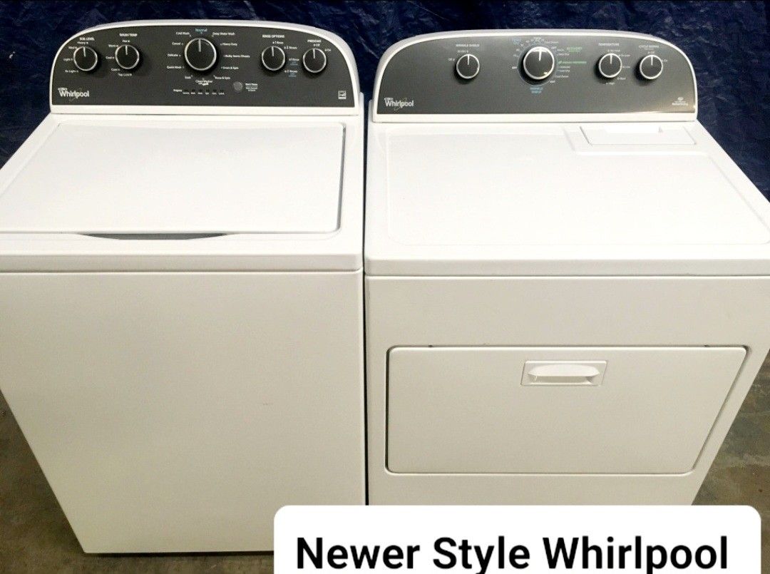 NICE! WHIRLPOOL Washer and Dryer Set, Delivery Warranty