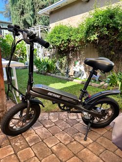 GOTRAX S3 Mini Electric Bike – 30 MPH – Folding –Silver