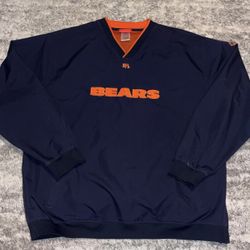 Y2K Chicago Bears Windbreaker Size XXL 