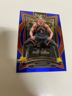 Scottie Barnes 2024-25 Panini Select Blue Trading Card
