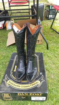 Genuine leather cowboy boots