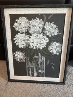Farmhouse floral painting