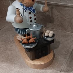 KWO Smokers German Hand Carved Incense Burner